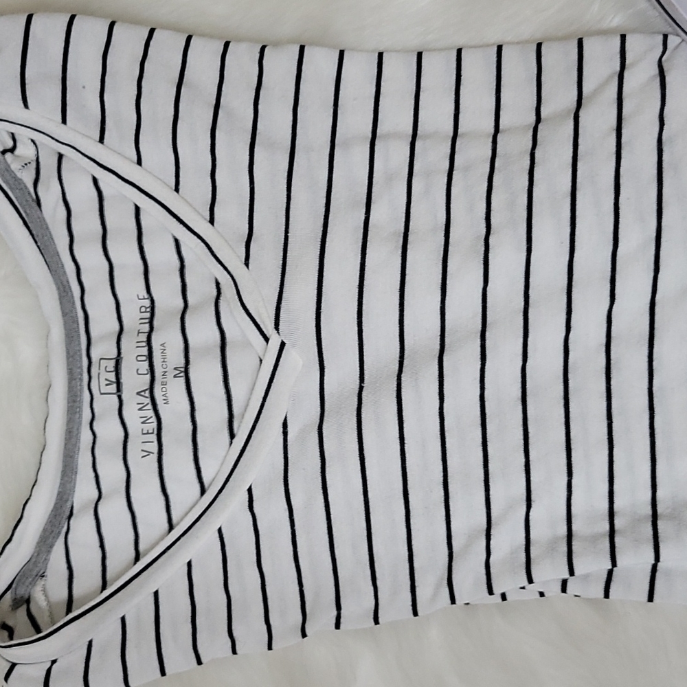 White and black striped - Picture 2 of 2
